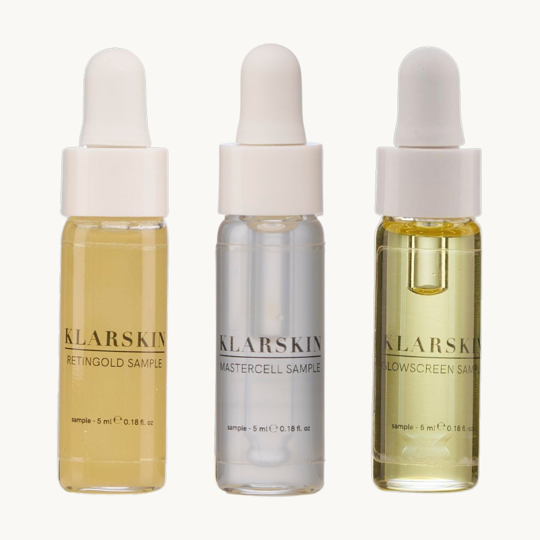 Glow Trio: 5ml Serum Samples For Every Skin Need