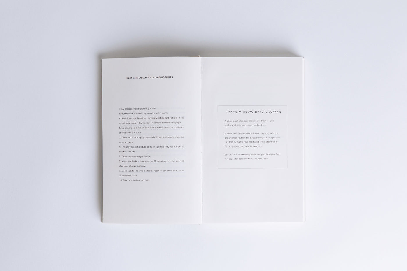Wellness-Tagebuch